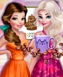 Princesses Fashion Over Coffee!