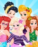 Cartoon Pinup Princesses