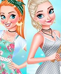 Princesses Cooking Challenge Cake