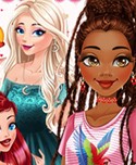 Princesses Fashion And Dare Challenge