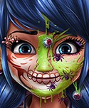 Dotted Girl Halloween Makeup