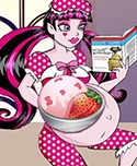 Pregnant Laura Ice Cream Decor
