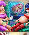 Mommy BFFs Pregnant Check-up!