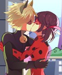 Dotted Girl Miraculous Kiss