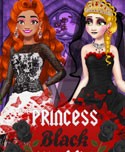 Princess Black Wedding Dresses