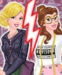 Princesses Fashion Designers Battle Game