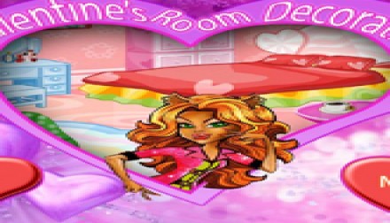 Clawdeen Valentine's Room Decoration