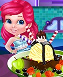 Princess Cooking Ice Cream