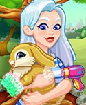 Crystal Adopts a Bunny