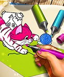 Pets Coloring Book