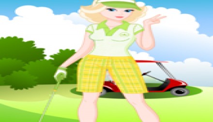 Princess Goes at Golf