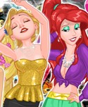 Cartoon Princesses Night Out