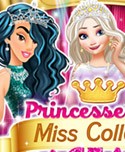 Princesses at Miss College Pageant