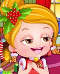 Baby Hazel Christmas Dressup