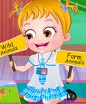 Baby Hazel Learn Animals