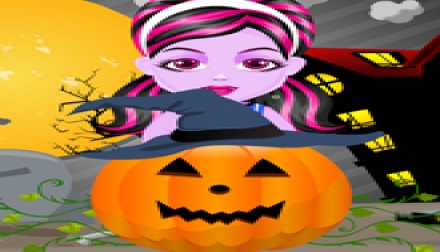 Baby Monster Halloween Pumpkin