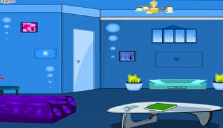 Escape Blue Bedroom