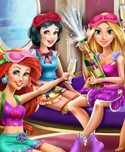 Cartoon Princesses Pyjama Party