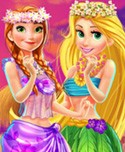 Cartoon Princesses Hawaii Shopping