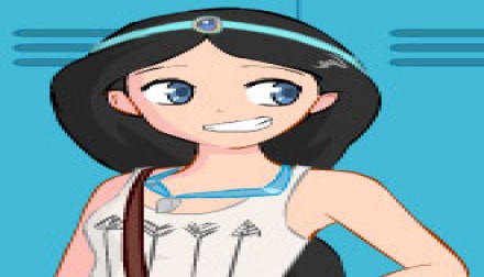 Cartoon Princess Student Dressup