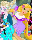 Cartoon Princess Tandem