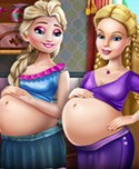 Ellie and Super star Pregnant BFFs