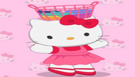 Hello Kitty Laundry Day