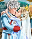 Ice Queen Wedding Kiss