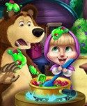 Masha and Bear Kitchen Mischief