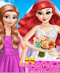 Mermaid Princess Wedding Day