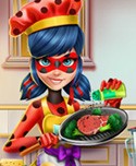 Miraculous Dotted Girl Real Cooking