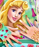 Sleeping Princess Nails Spa!