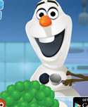 Olaf Cooking Ice Cream