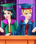 Cartoon Princesses Graduation