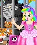 Princess Juliet Escapes The Zoo!